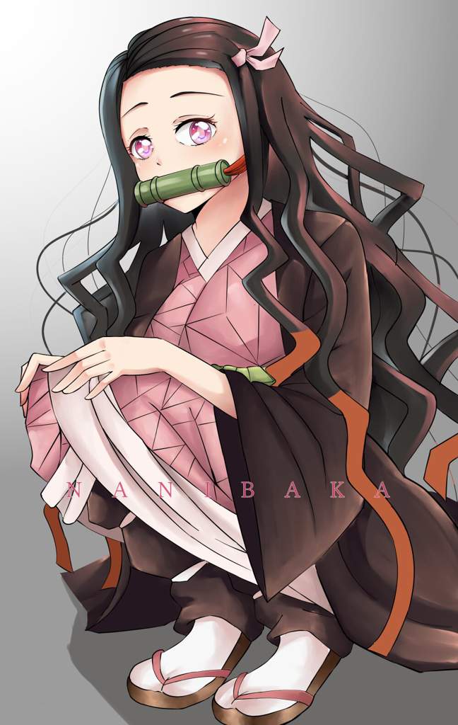 Nezuko Kamado From Demon Slayer Drawing Amino