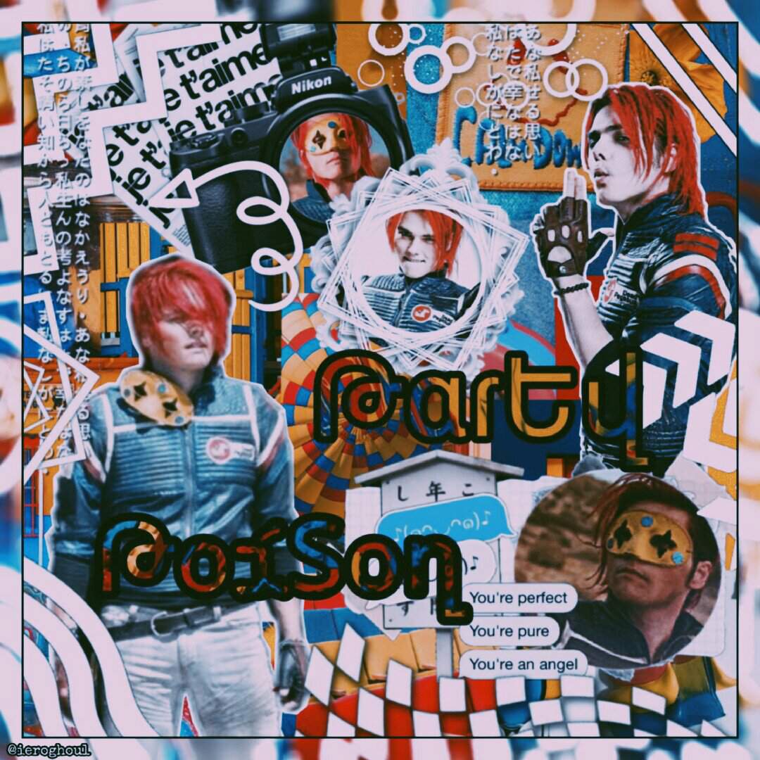 Party Poison Edit | KILLJOYS (My Chemical Romance) Amino