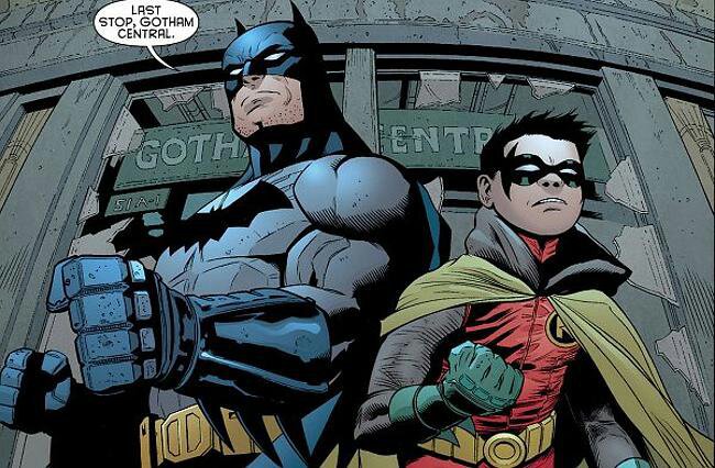 Batman y Robin (Damian) estarán en crisis en tierras infinitas | ｢ • DC  Universe • ｣ Amino
