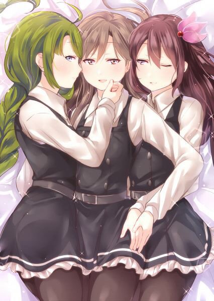 My Top 10 Yuri harem ️ | Yuri Manga & Anime Amino