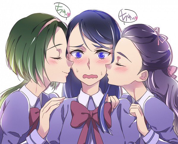 My Top 10 Yuri harem ️ | Yuri Manga & Anime Amino