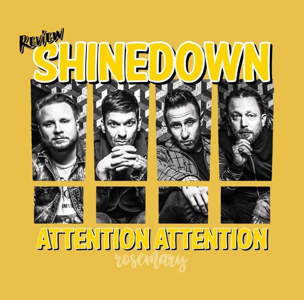 album or cover shinedown attention attention