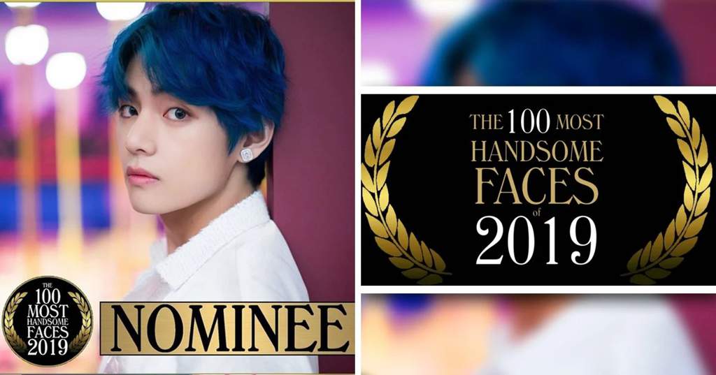 Bts S V Is Nominated For The 100 Most Handsome Faces Of 19 List Kim Taehyung Amino