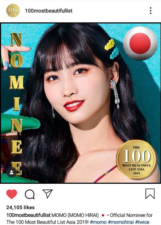 TC CANDLER NOMINATION 100 Most Beautiful Faces in the world Twice