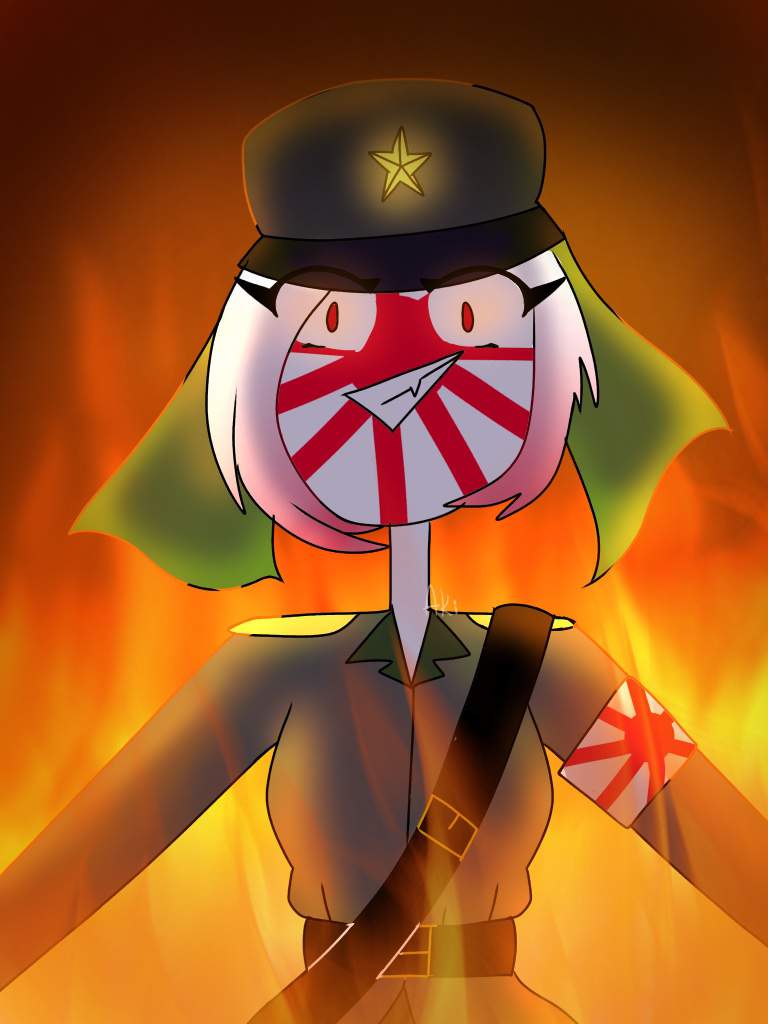 Japanese empire in fire🔥 | •Countryhumans Amino• [ENG] Amino