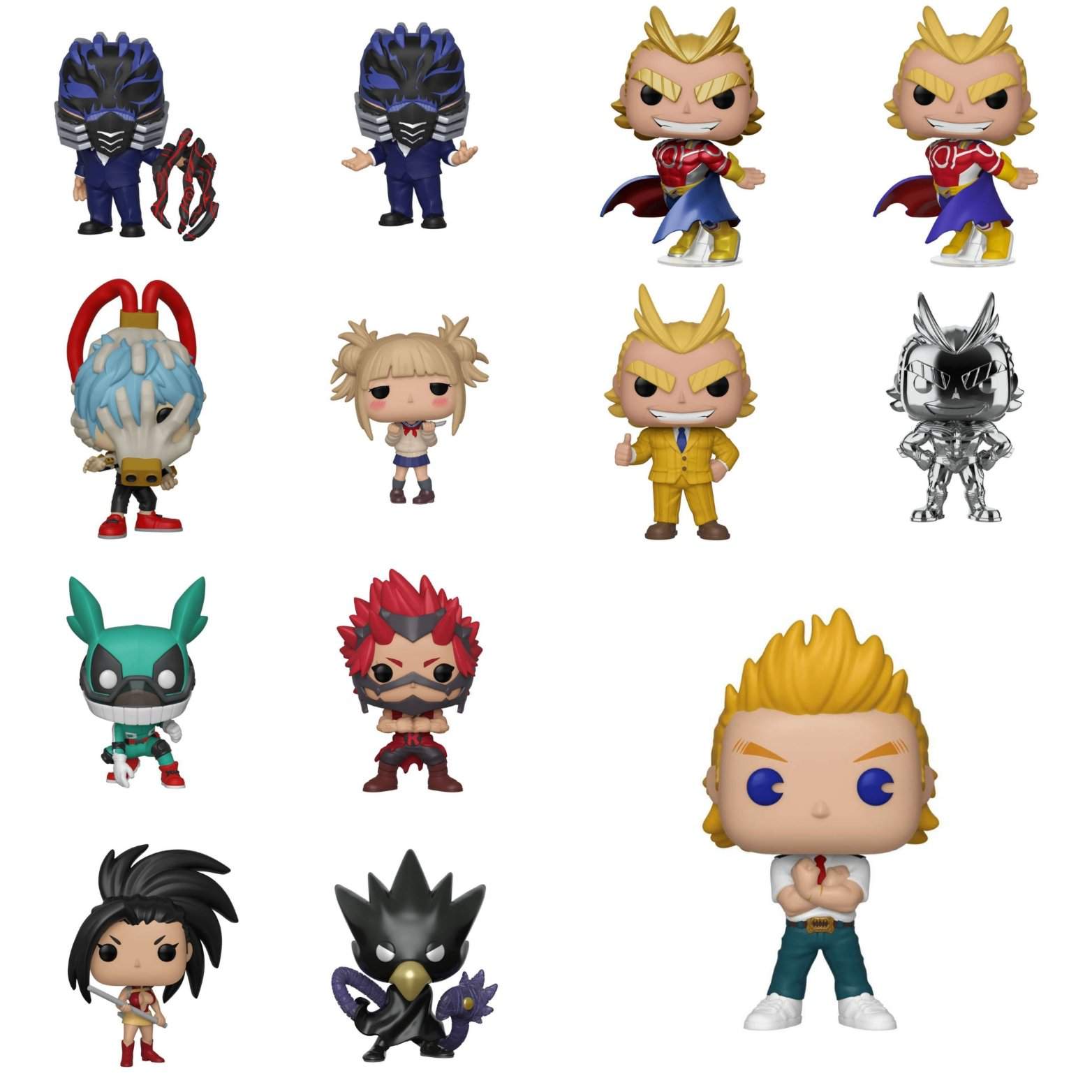 New BNHA pops