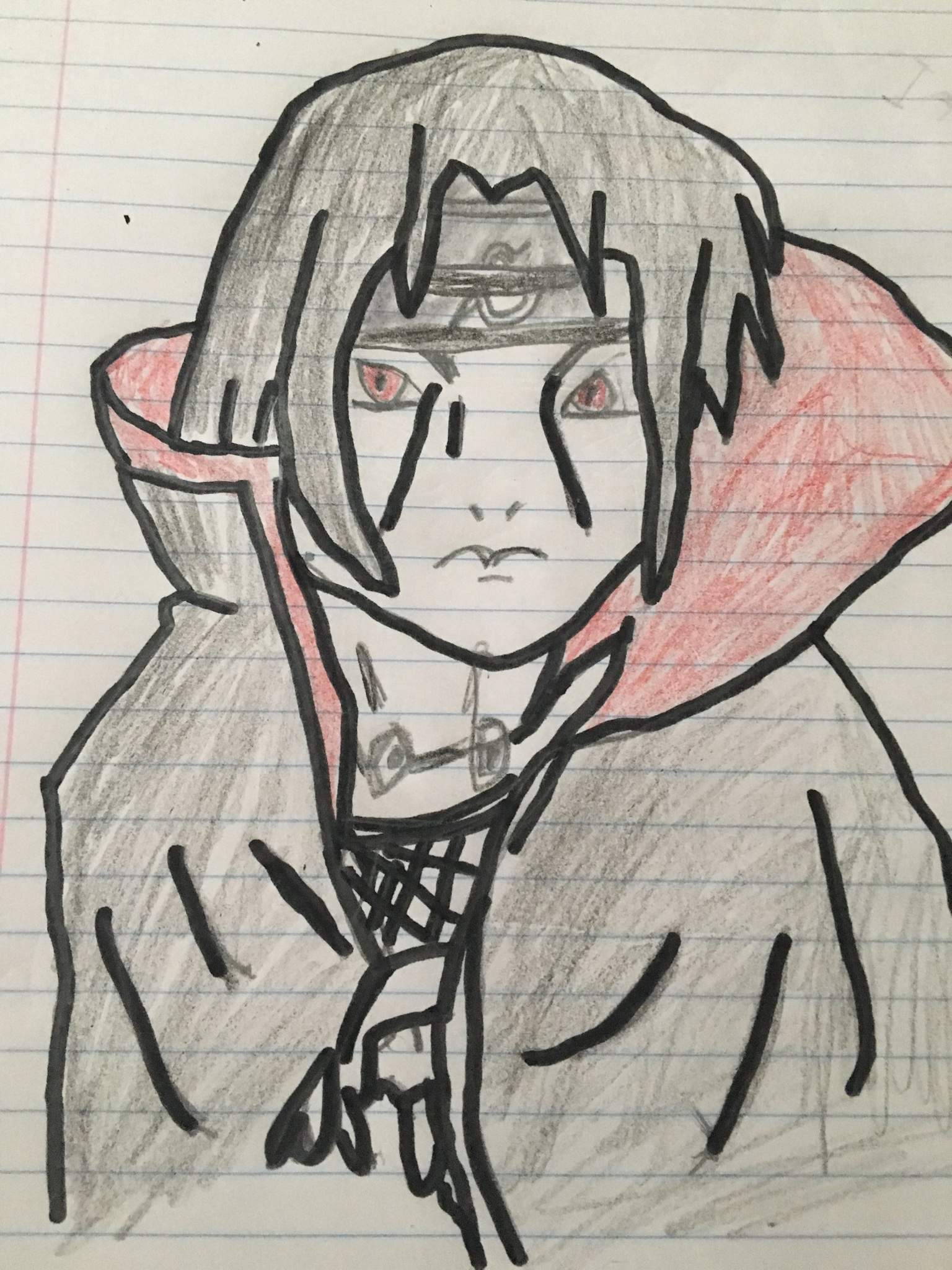 First itachi drawling | Naruto Amino