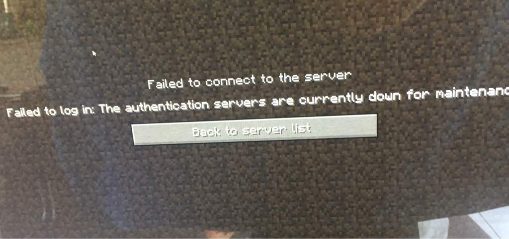 minecraft says authentication servers are down