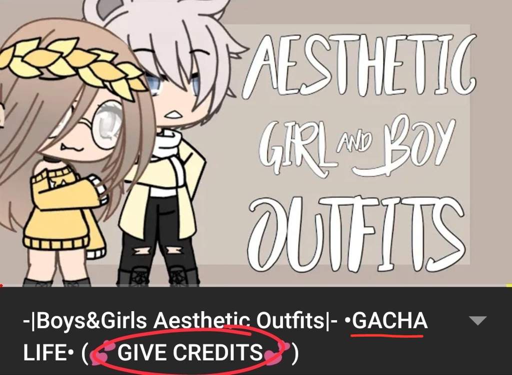 Is It Necessary To Credit An Outfit Idea Gacha Life Amino
