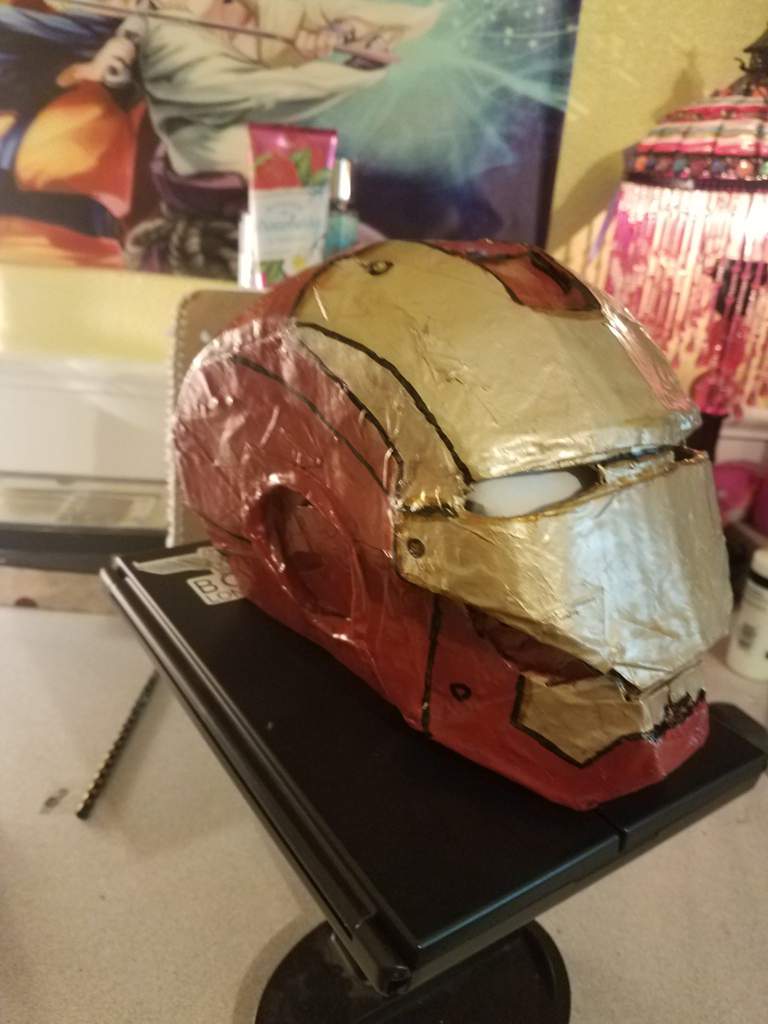 cardboard ironman helmet | Marvel Amino