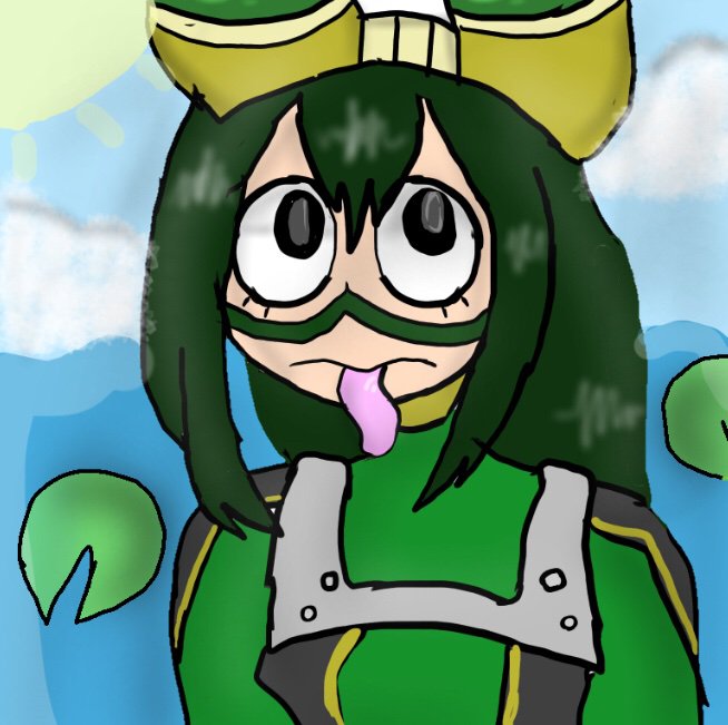 Tsuyu Asui Fan Art!!! This took me a while 🐸😅 | My Hero Academia Amino