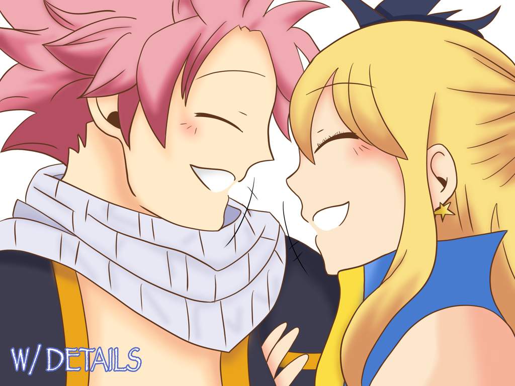 Natsu X Lucy Fan Art Fairy Tail Amino