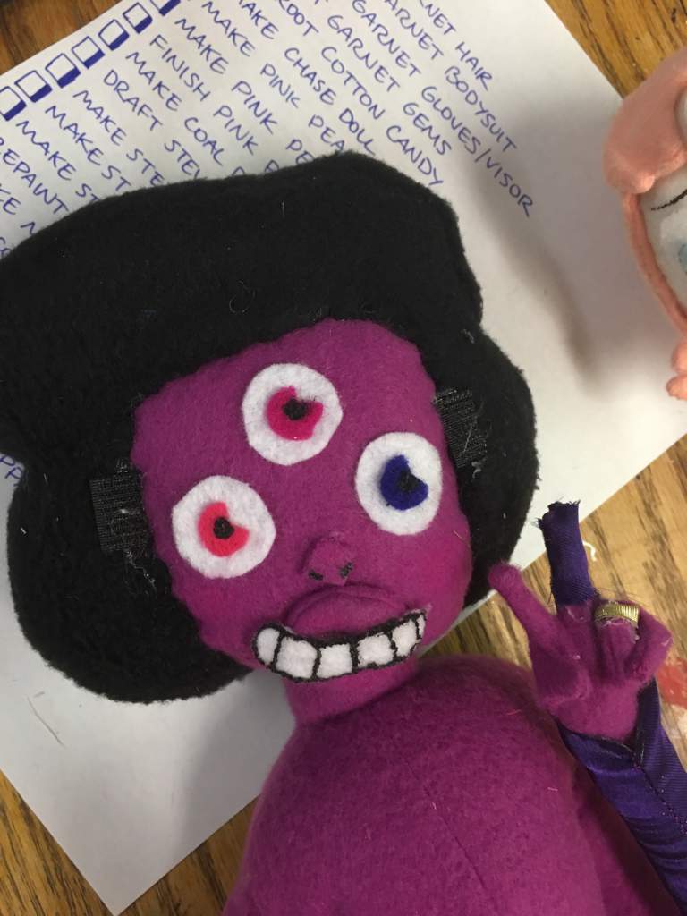 garnet steven universe plush