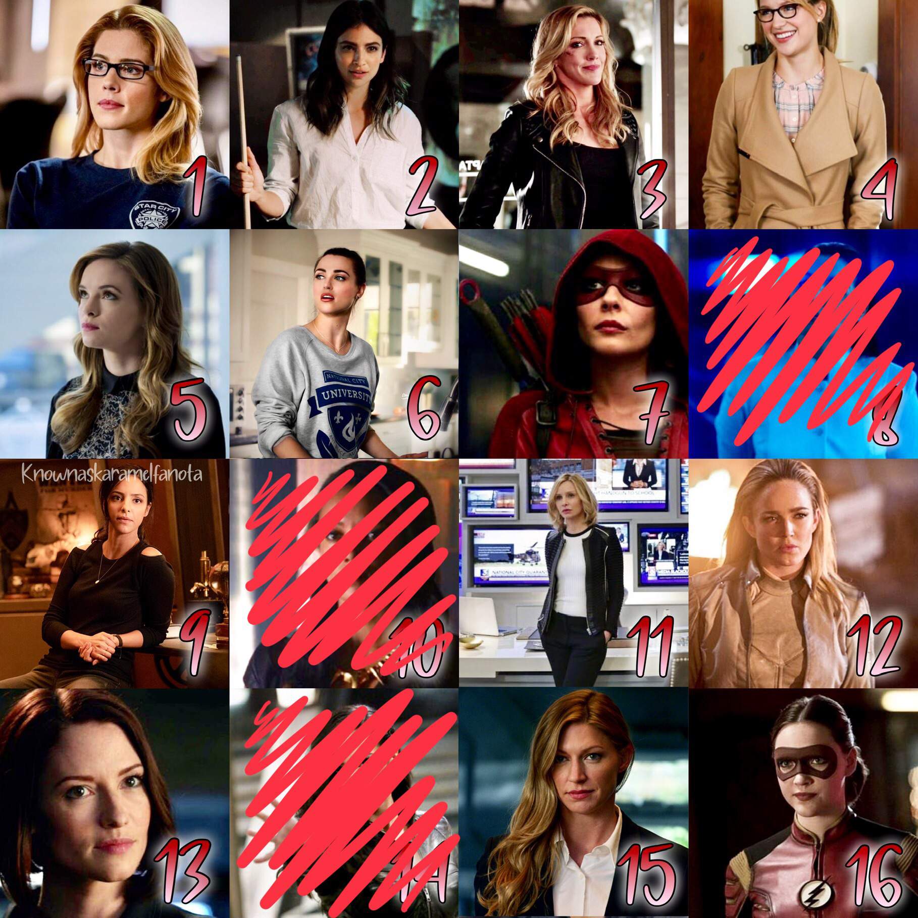 Voting round 4: Female Arrowverse EG | SuperGirl Amino Amino