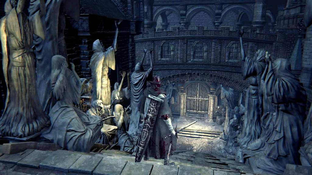 Bloodborne соборный округ карта