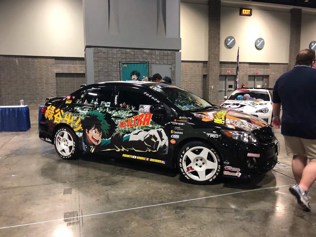 BNHA Themed Car @ Otakon! | Anime Amino