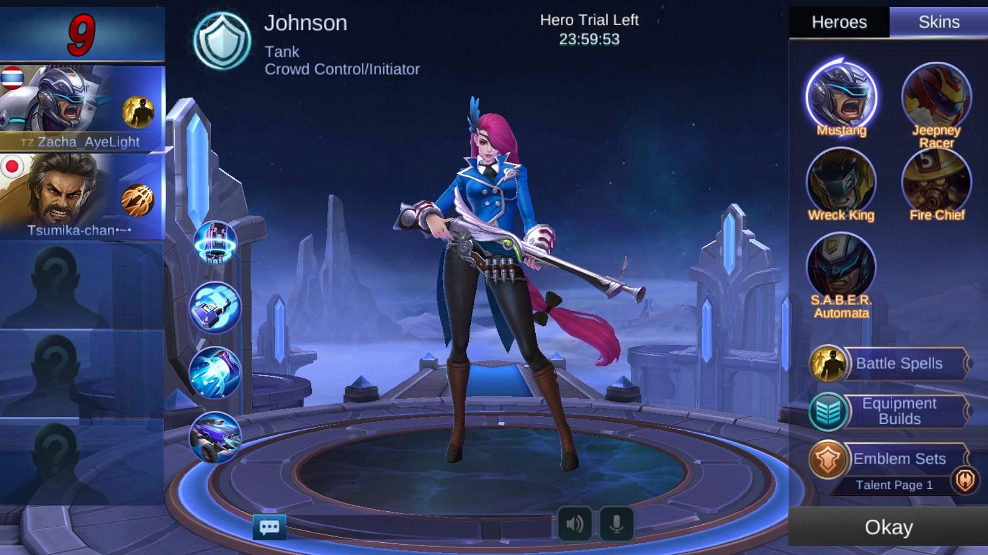 Hey I'm using lesley- wait... | Mobile Legends Amino Amino