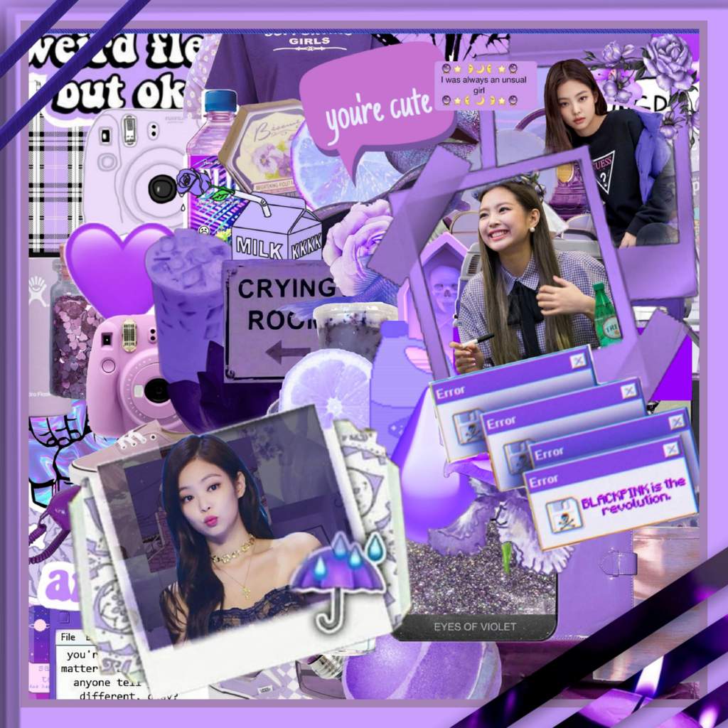 Purple Jennie Edit | BLINK (블링크) Amino