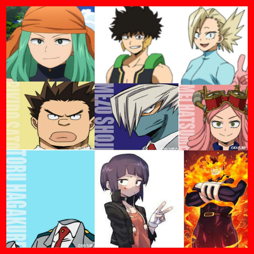 Which MHA side character is your fav pt.2 | ☆My Hero Academia RP☆ Amino