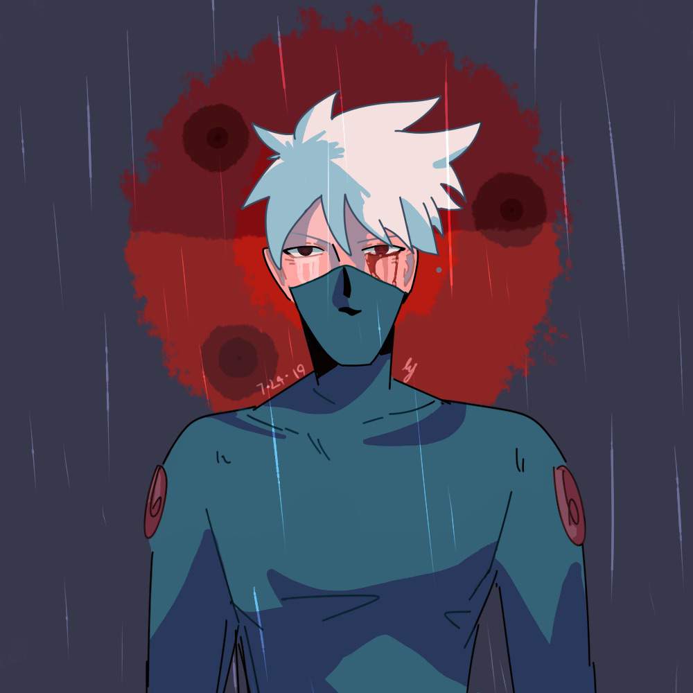 🌊\\Rainy Day (Kakashi Fanart)//🌊 | Naruto Amino