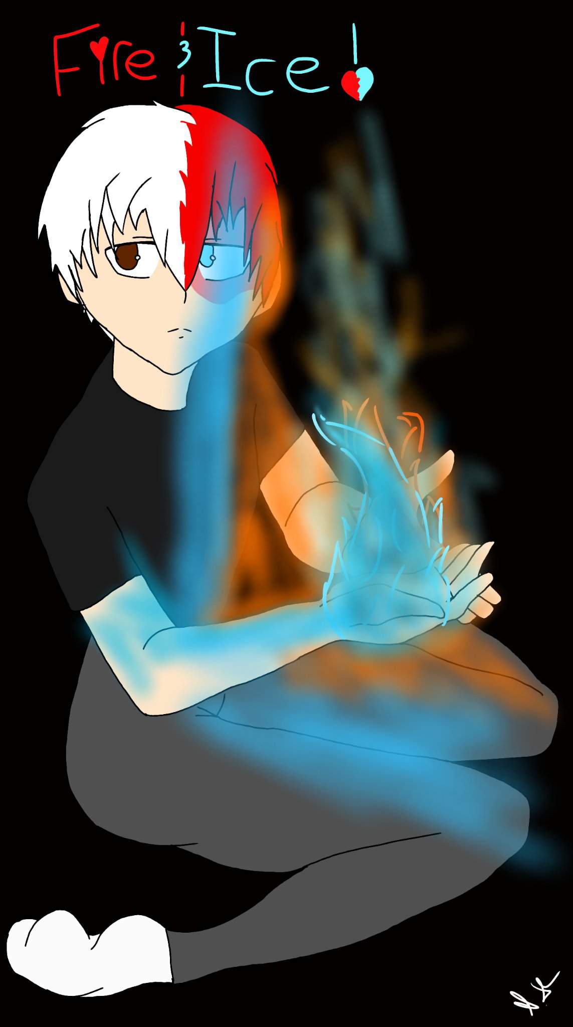 Todoroki (Fire and Ice) | ★my hero academia★ Amino