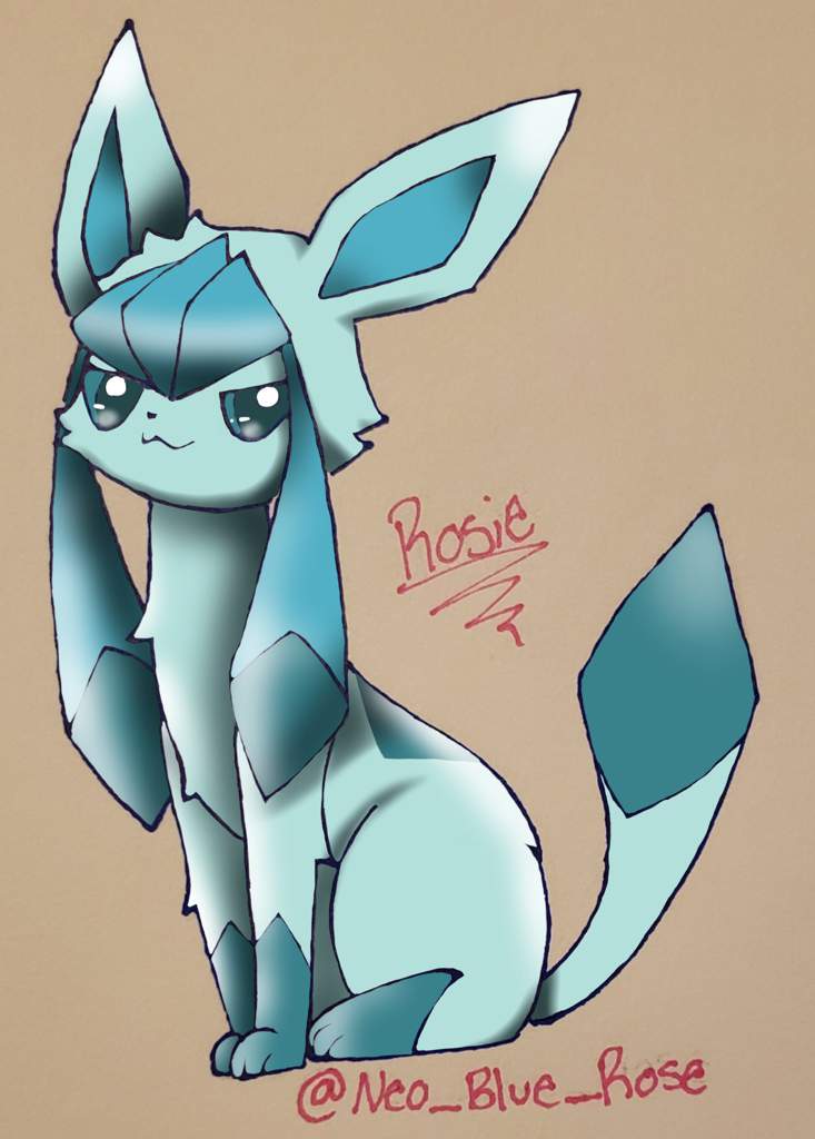 Glaceon :my art: | Pokémon Amino