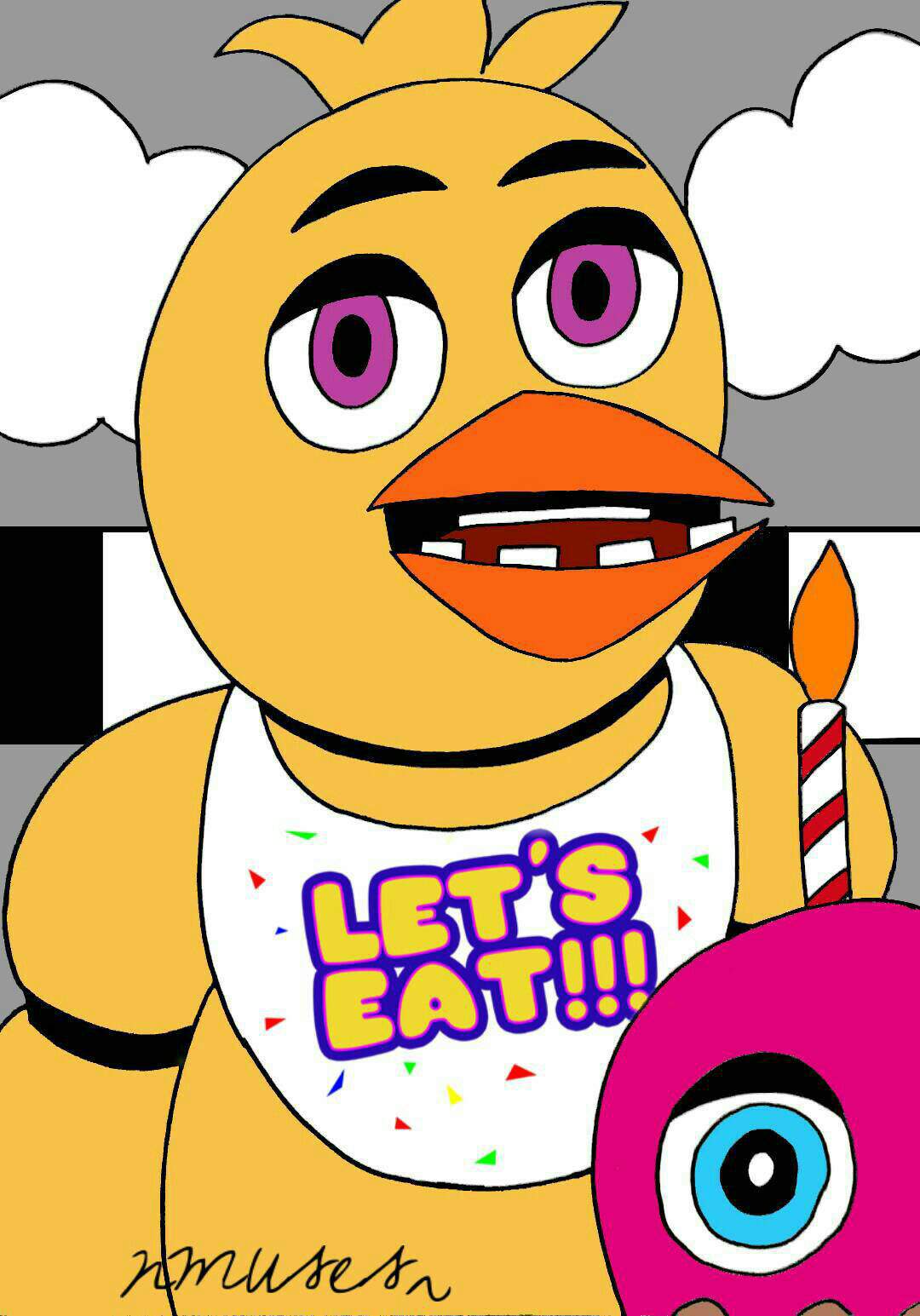 Chica Fnaf 1 Fanart | Five Nights At Freddy's Amino