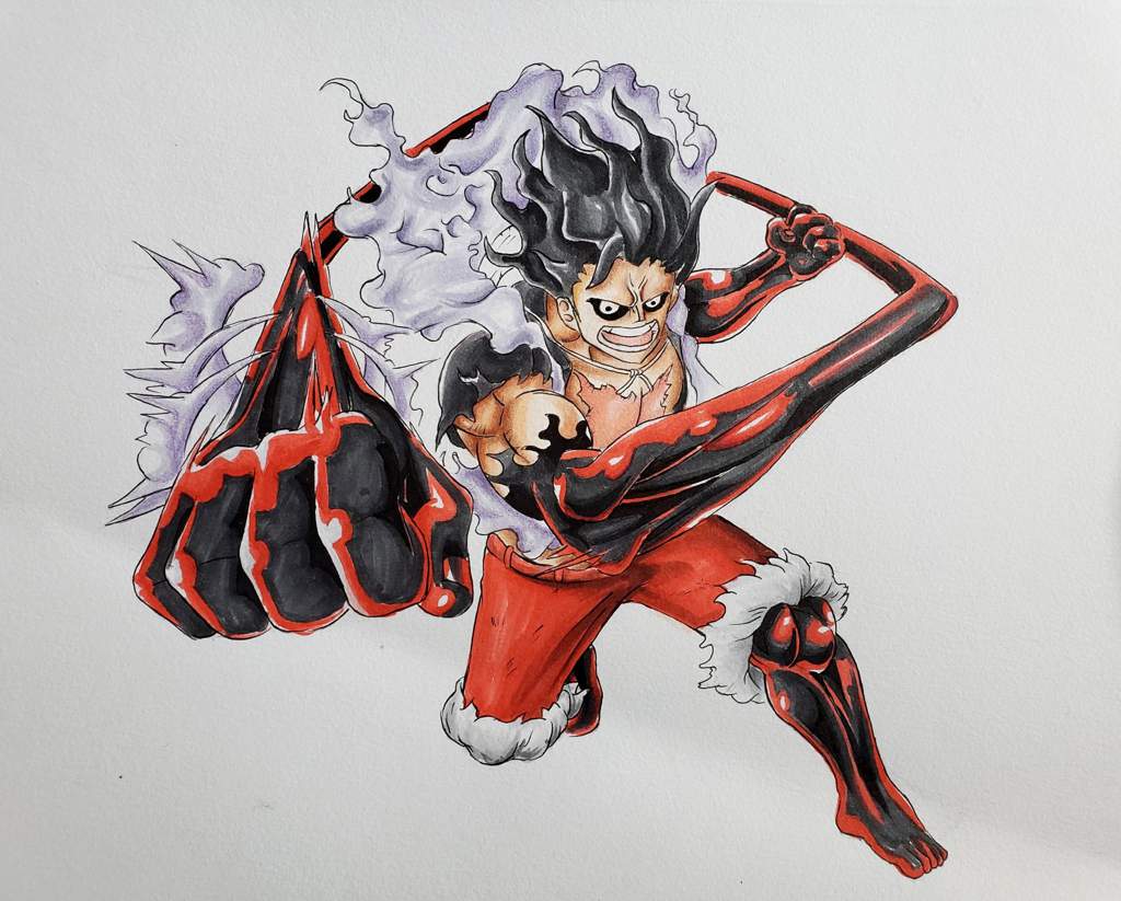 Monkey D Luffy Gear 5 Drawing