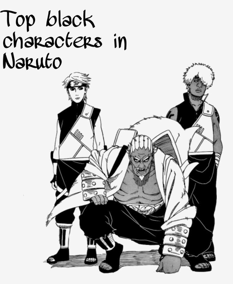 Top Black Characters In Naruto Naruto Amino