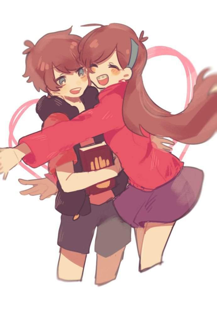 Dipper and mabel anime