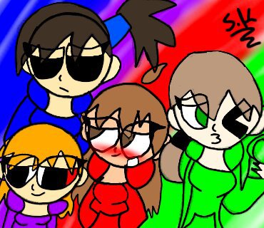 The whole crew as GIRLS | 🌎Eddsworld🌎 Amino