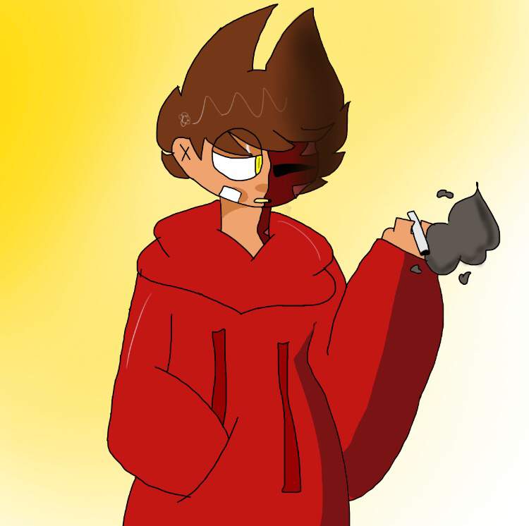 Tord out for a smoke | 🌎Eddsworld🌎 Amino