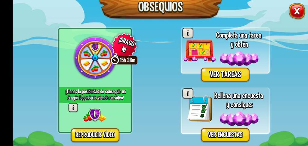 ruleta de dragon city