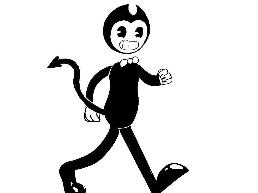 Bendy Animated Walk Cycle | Bendy and the Ink Machine Amino