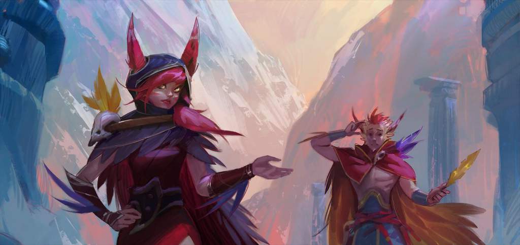 Vastaya Xayah (R A K A N) | League Of Legends Official Amino
