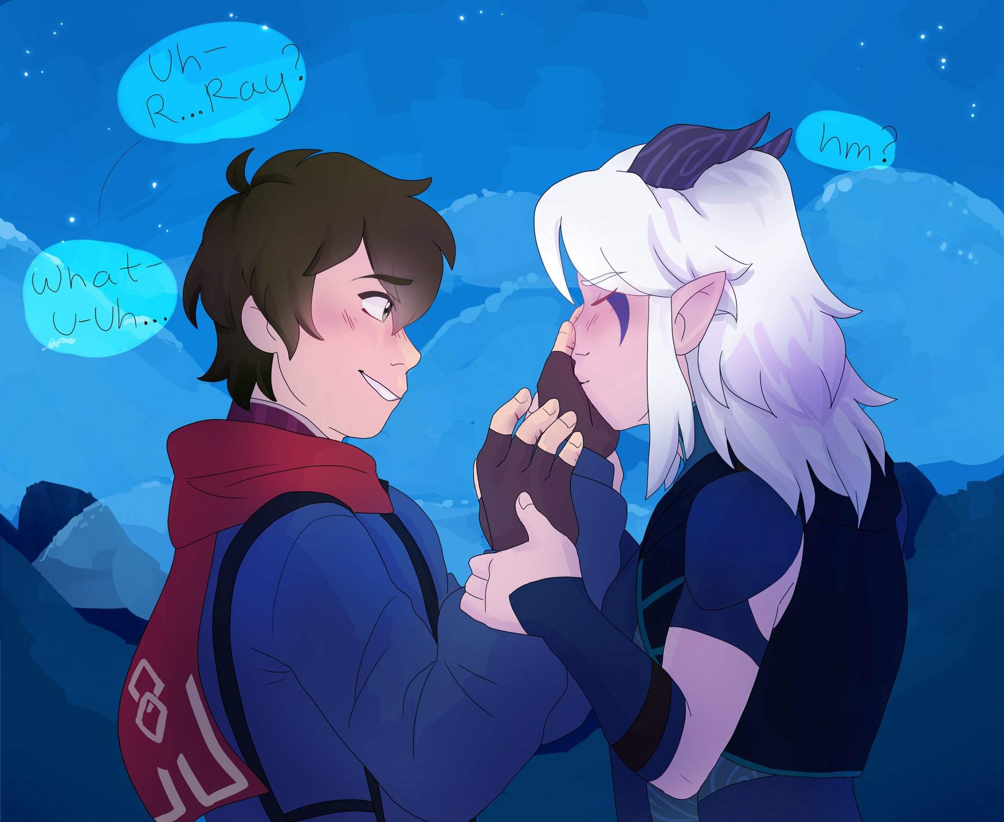 Rayllum a night out | The Dragon Prince Amino Amino