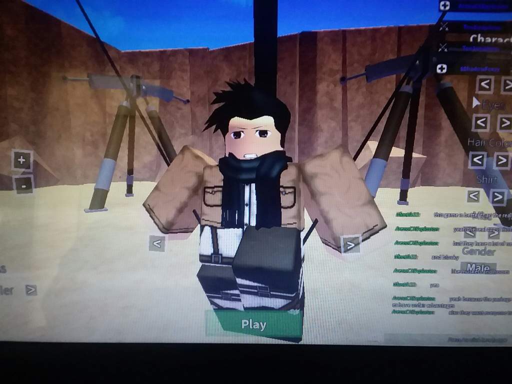 Attack On Titan Downfall Review Tutorial Attack On Titan Amino - aot testing 2 attack on titan downfall roblox