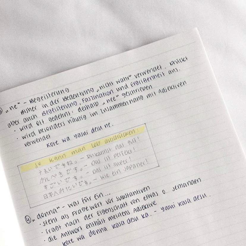 japanese notes ep. 2 (๑˃̵ᴗ˂̵) Studying Amino Amino