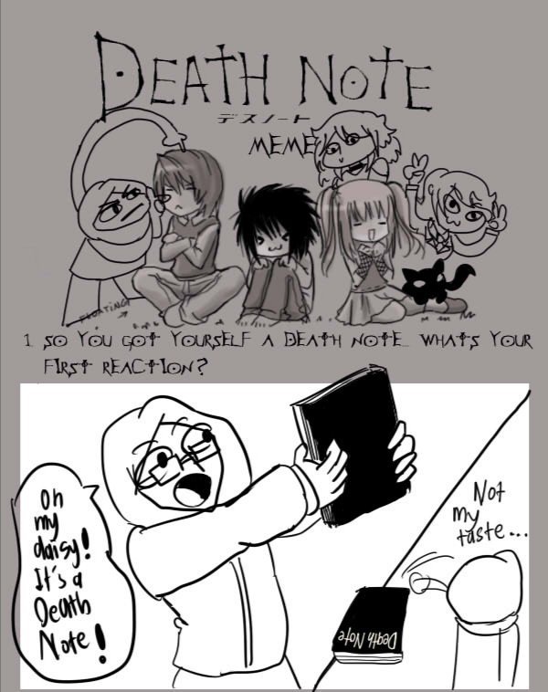 Death note meme | Death Note Amino