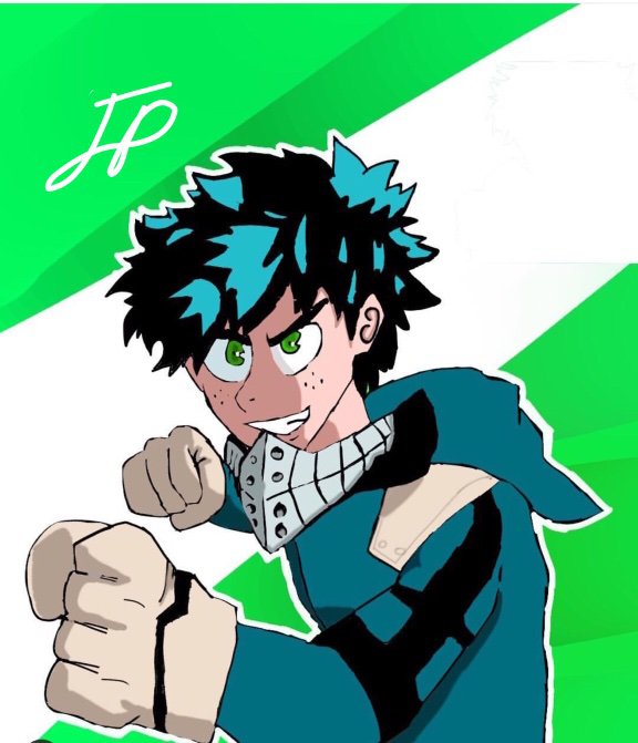 Deku from MHA | Drawing Amino