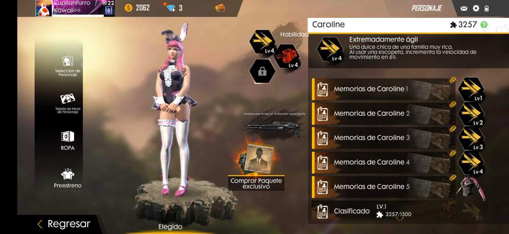 Los Outfits de personaje | ? Free Fire? Amino