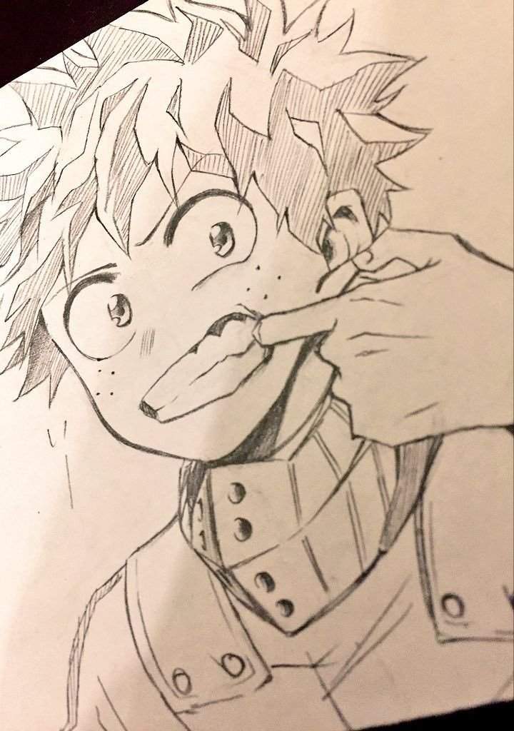 My Hero Academia Drawing Deku