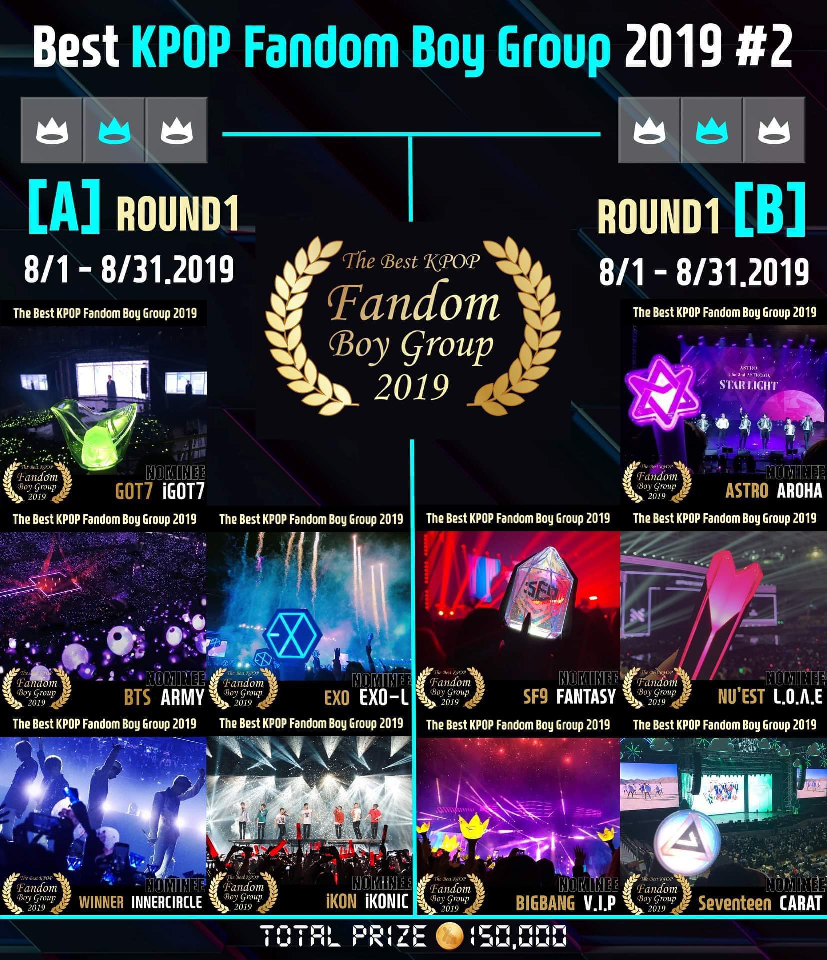🏆 Best KPOP Fandom Boy Group 2019 #2 | Exo-L's Amino