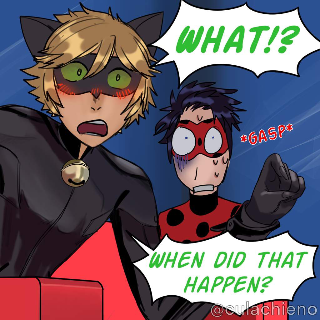 LadyNoir Genderbend Comic 🌈🏳️‍🌈 | Miraculous Amino