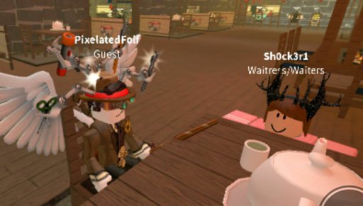 ℙ𝕚𝕩𝕖𝕝𝕒𝕥𝕖𝕕𝔽𝕠𝕝𝕗 Roblox Amino - oders at the iron cafe roblox