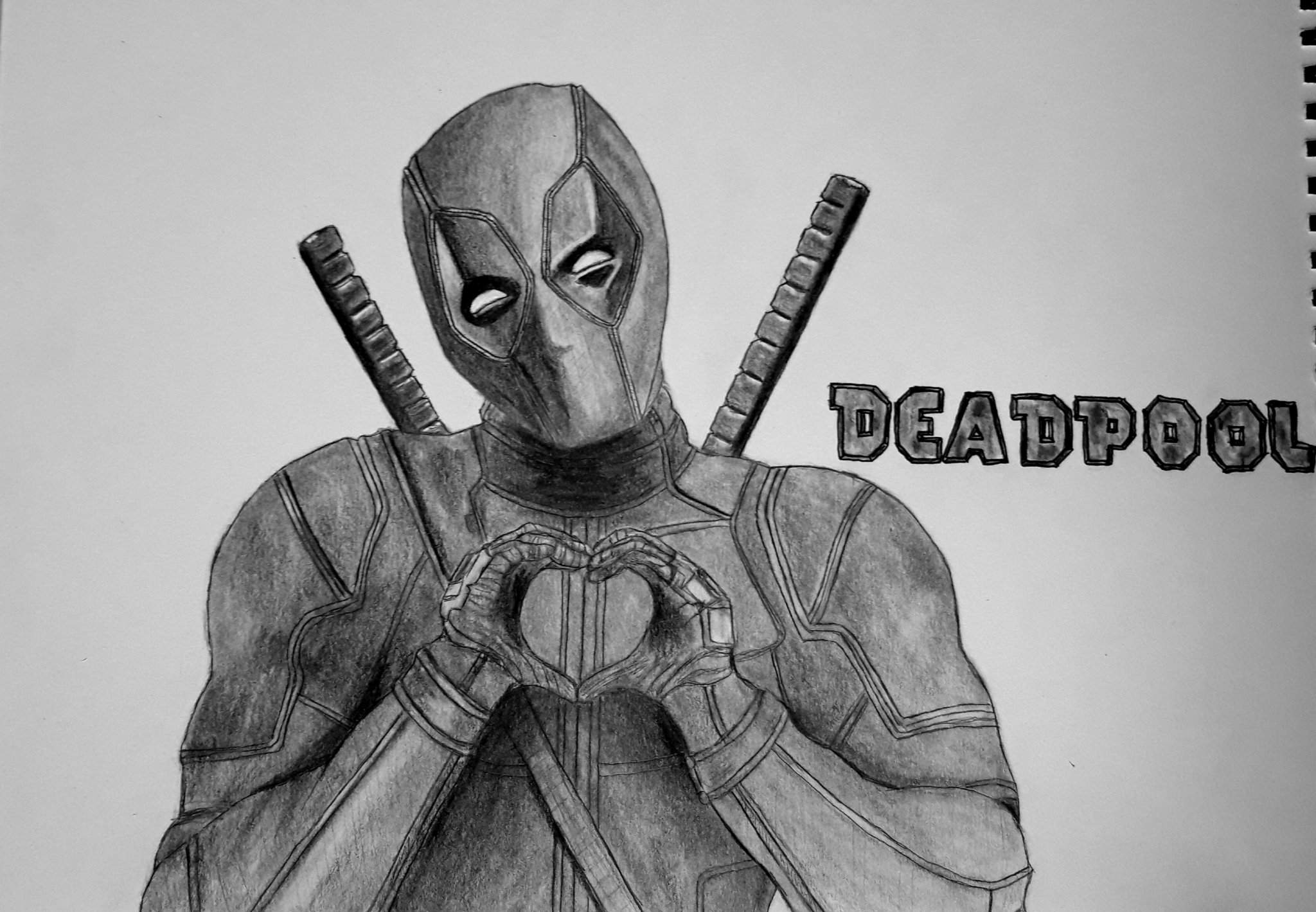 Deadpool Drawing | Emo Amino