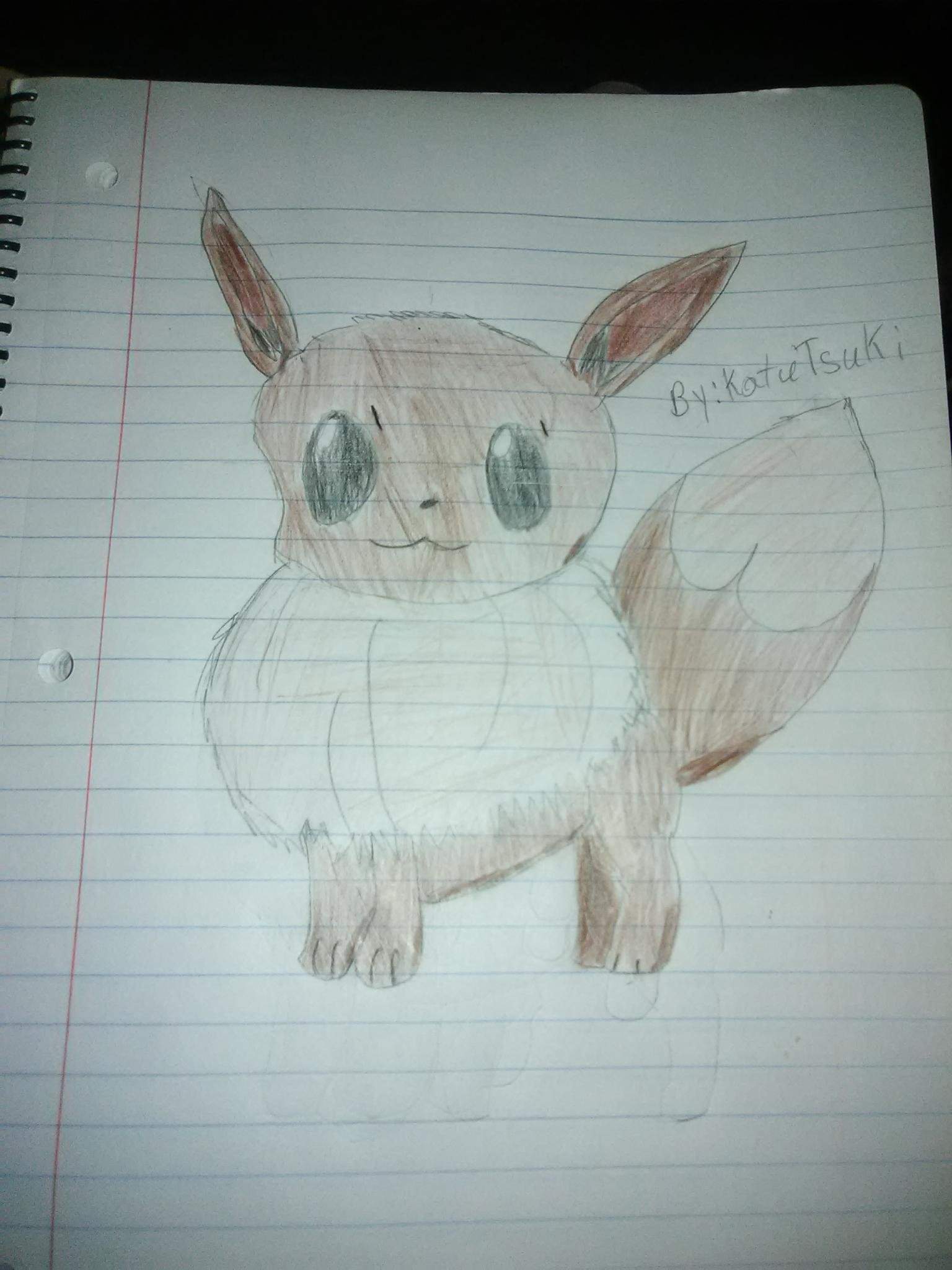 Horrible Eevee Drawing | Pokémon Amino