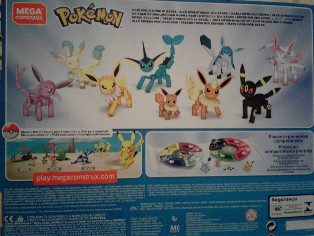 pokemon lego eevee evolutions