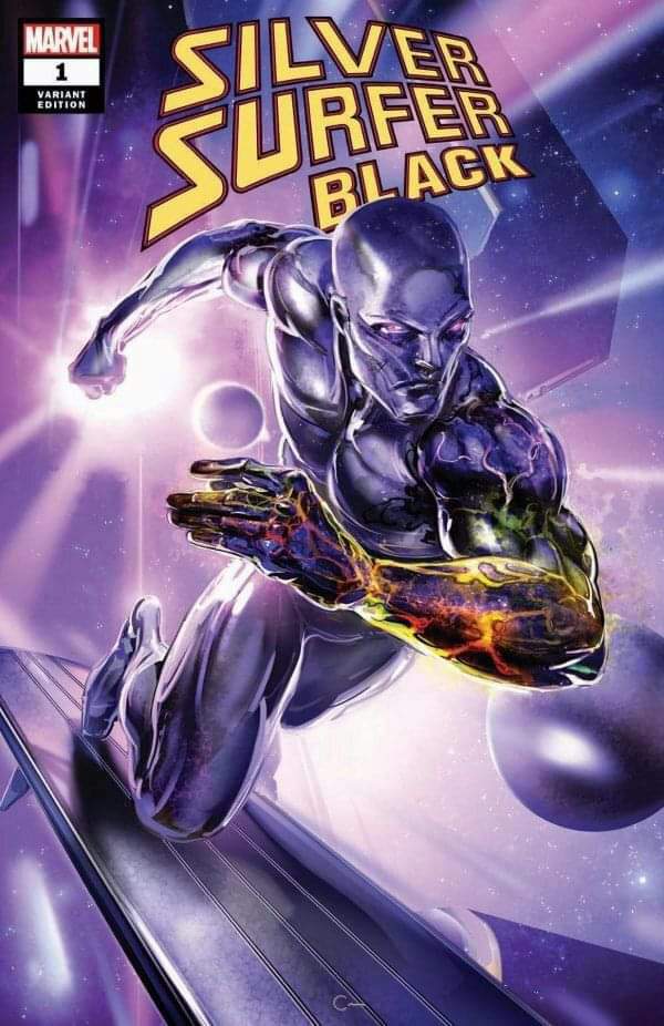 Silver Surfer Black #1 Ryan Brown Variant Cover A Ltd to 3000