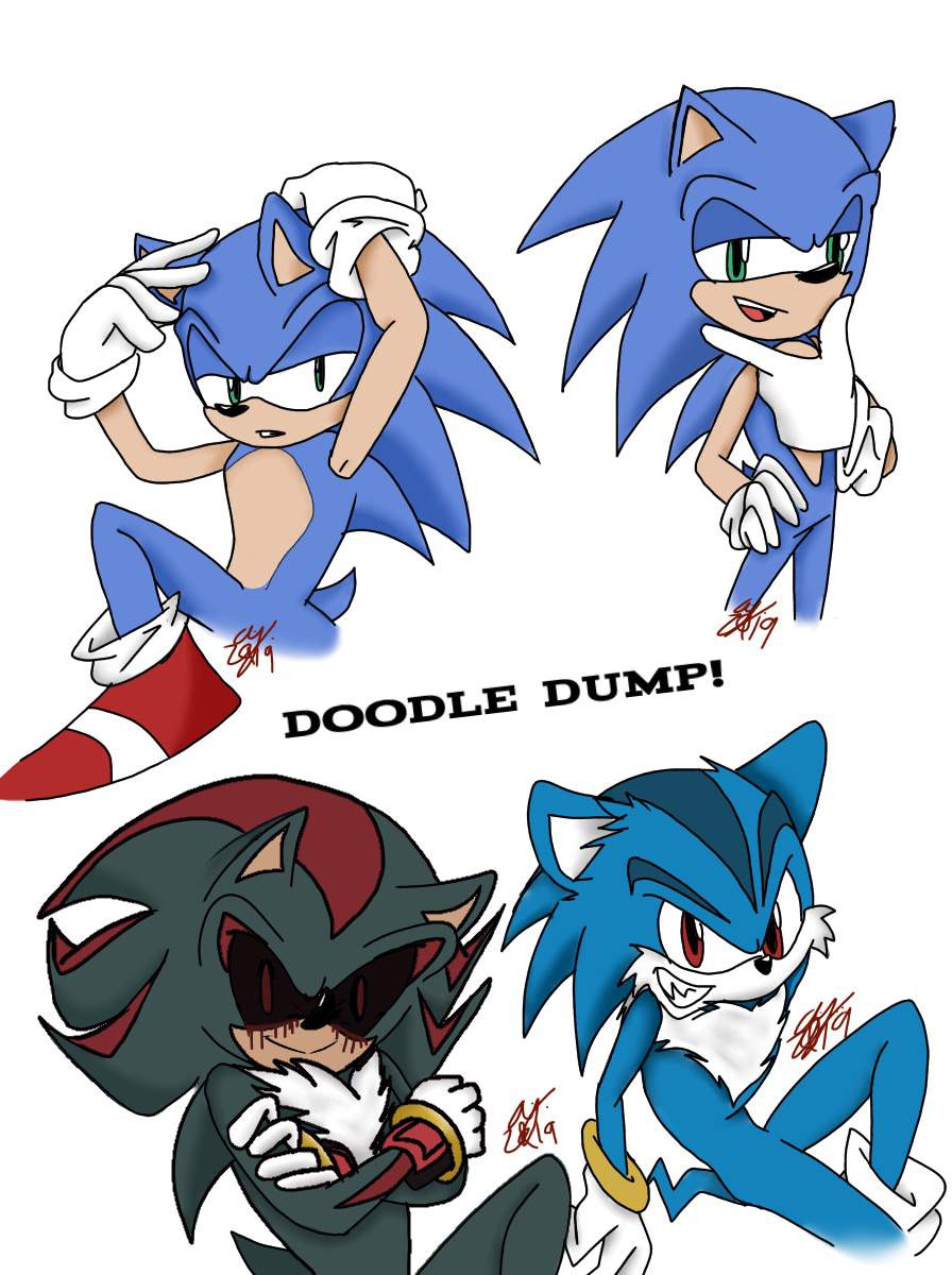 Sonic Doodle Dumps! | Sonic the Hedgehog! Amino